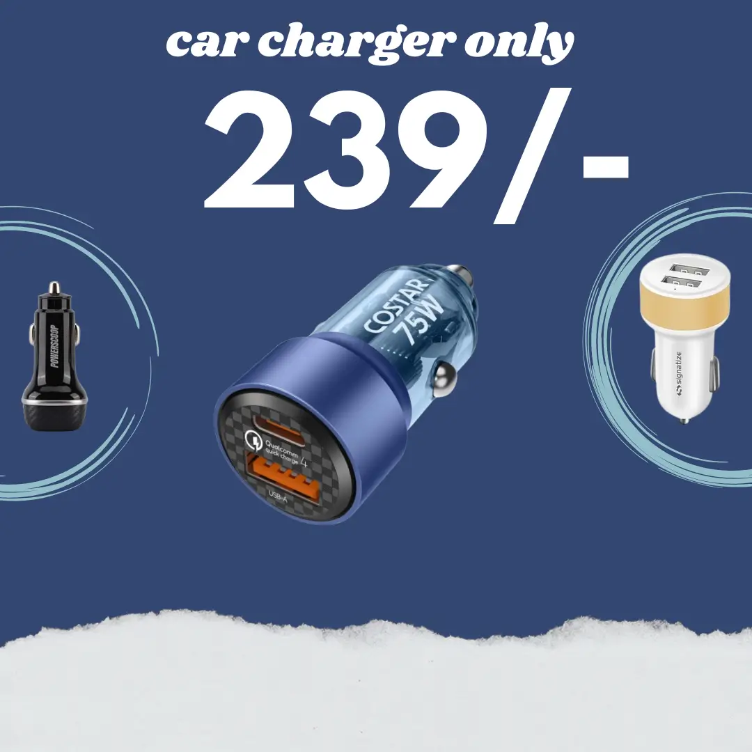 “Drive Smart, Charge Smarter: Best Mobile Car Charger Under 500 Revealed”